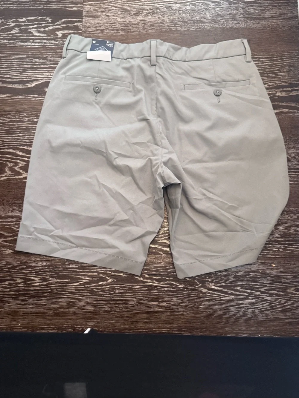 St. John's Bay Men's Flat Front Shorts - Light Sage